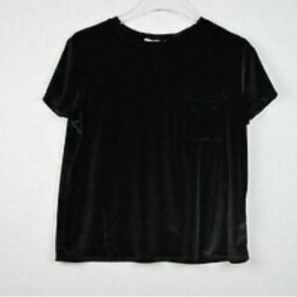 Black Velvet Women's Top